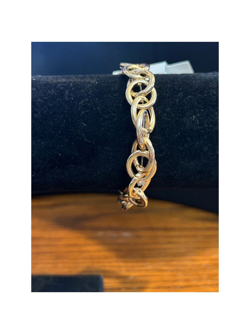Women's Laundry by Shelli Segal Gold Chain Bracelet Size 7"